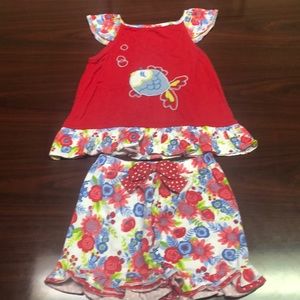 Girls short set